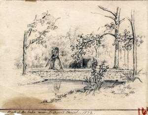 Lago perto de Shell Chapel